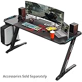 Amazon.com: Arozzi Arena Gaming Desk - Black: Home & Kitchen