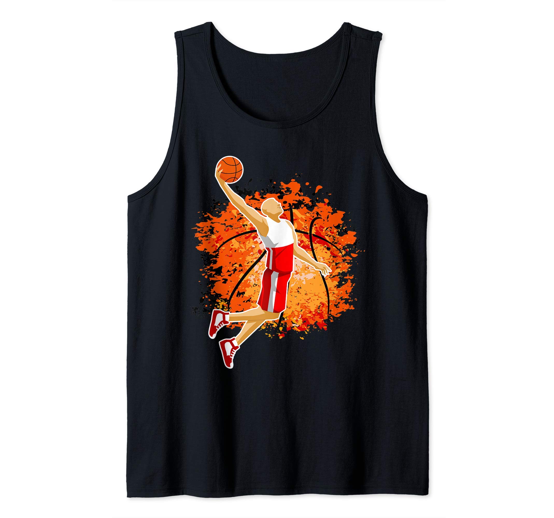 Poland Basketball Polish National Flag Slam Dunk Sport Lover Tank Top