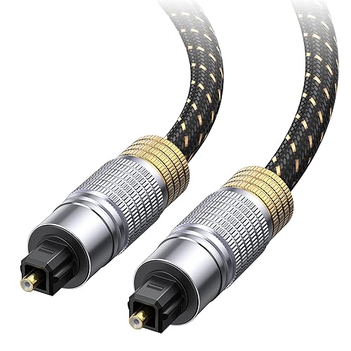 Cable Matters Premium Optical Audio Cable 25ft (Toslink Optical