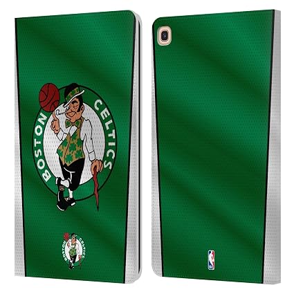 Amazon Com Official Nba Banner Boston Celtics Leather Book Wallet
