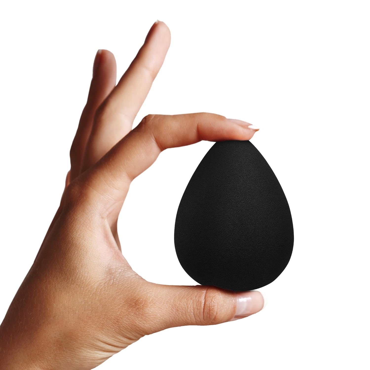 Aesthetica Cosmetics Beauty Sponge Blender - Latex Free and Vegan Makeup Sponge - For Powder, Cream or Liquid Application - One Piece : Beauty