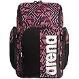 ARENA Spiky III Backpack 45 Swimming Athlete Sports Gym Rucksack Large Training Gear Equipment Swim Bag for Men and Women, 45 Liters, Escape RWB