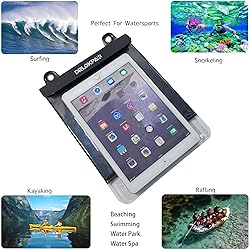 DRLOKPAK Floating Waterproof Tablet case for Ipad