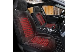 Big Ant Car Seat Covers, Luxury Car Protectors, Universal Anti-Slip Driver Seat Cover with Backrest (1PC, Black)