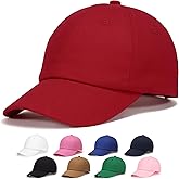 WILLPORT Kids Baseball Cap for Age 2-9,Adjustable Cotton Toddler Baseball Hat for Boys & Girls