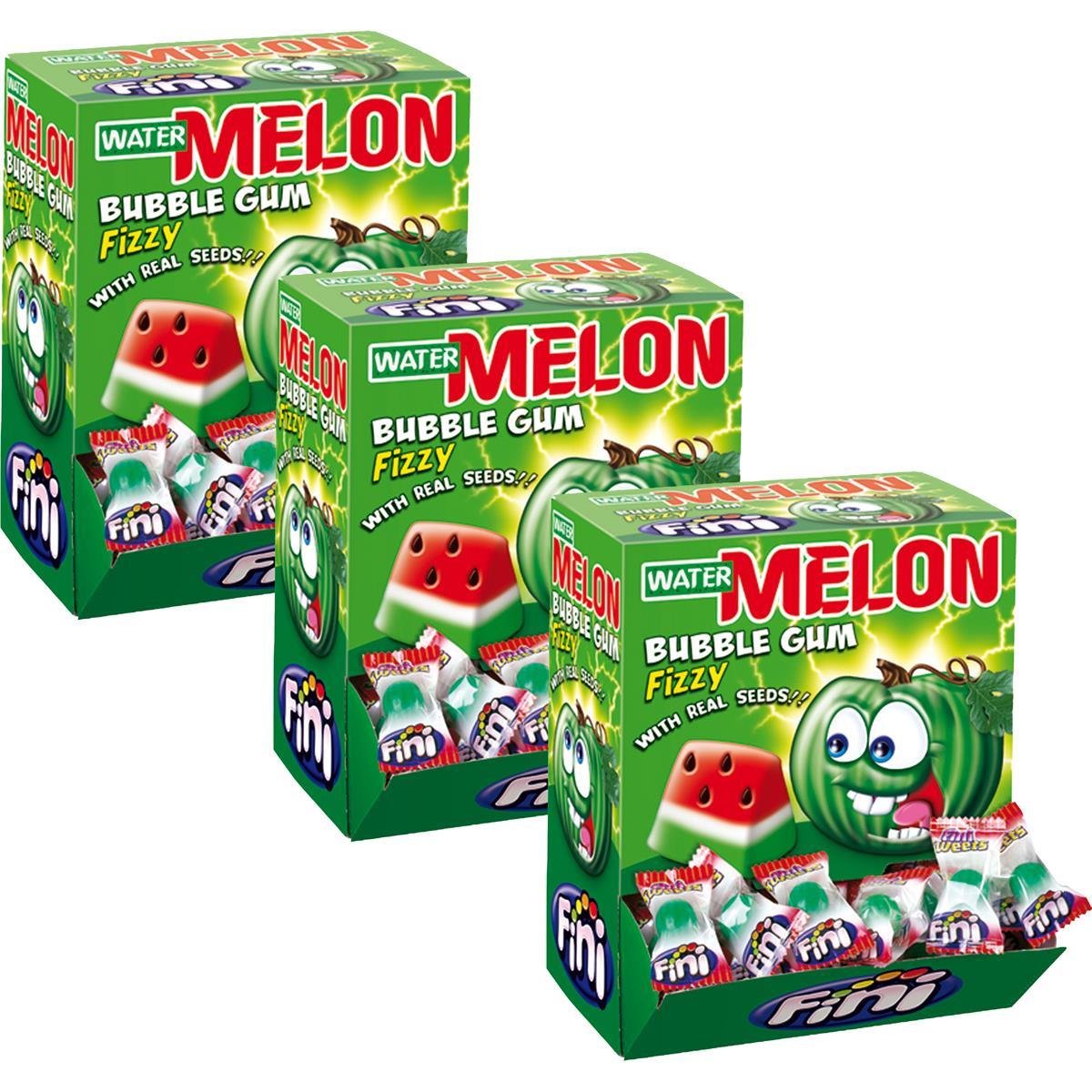 Booom Bubble Gum Watermelon 200 Stk. im Displaykarton (3er Pack) Amazon.de Lebensmittel & Getränke