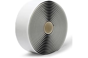 LLPT Butyl Tape Black 2 Inch x 16.5 Feet 5mm Thickness Water Tight Seal for Leak Proof EPDM RV Repair Window Glass Boat Sealing Roof Pipe Patching(BST5105)