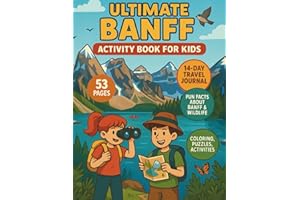 Banff National Park Activity Book for Kids