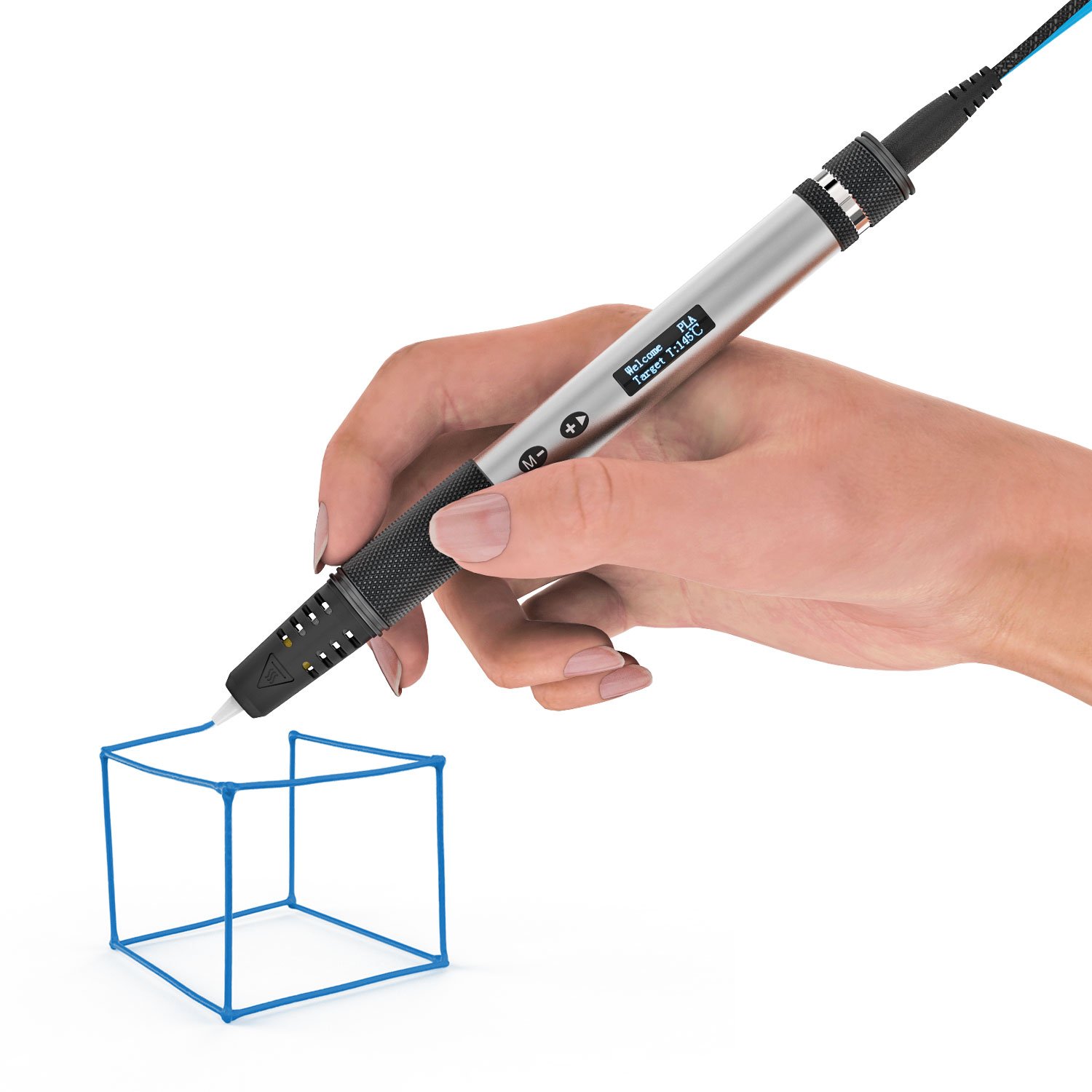 3D Drawing Pen with OLED Screen Crafters and Artist 3D Drawing Pen For