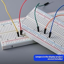 ELEGOO 3pcs Breadboard 830 Point Solderless