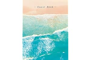 Guest Book: Visitor Guest Book for Vacation Home | Beach House Rental Guest Sign in Log Book for Airbnb, VRBO, Bed & Breakfas