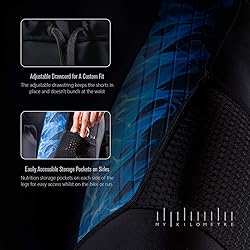 MY KILOMETRE Mens Triathlon Shorts with Adjustable