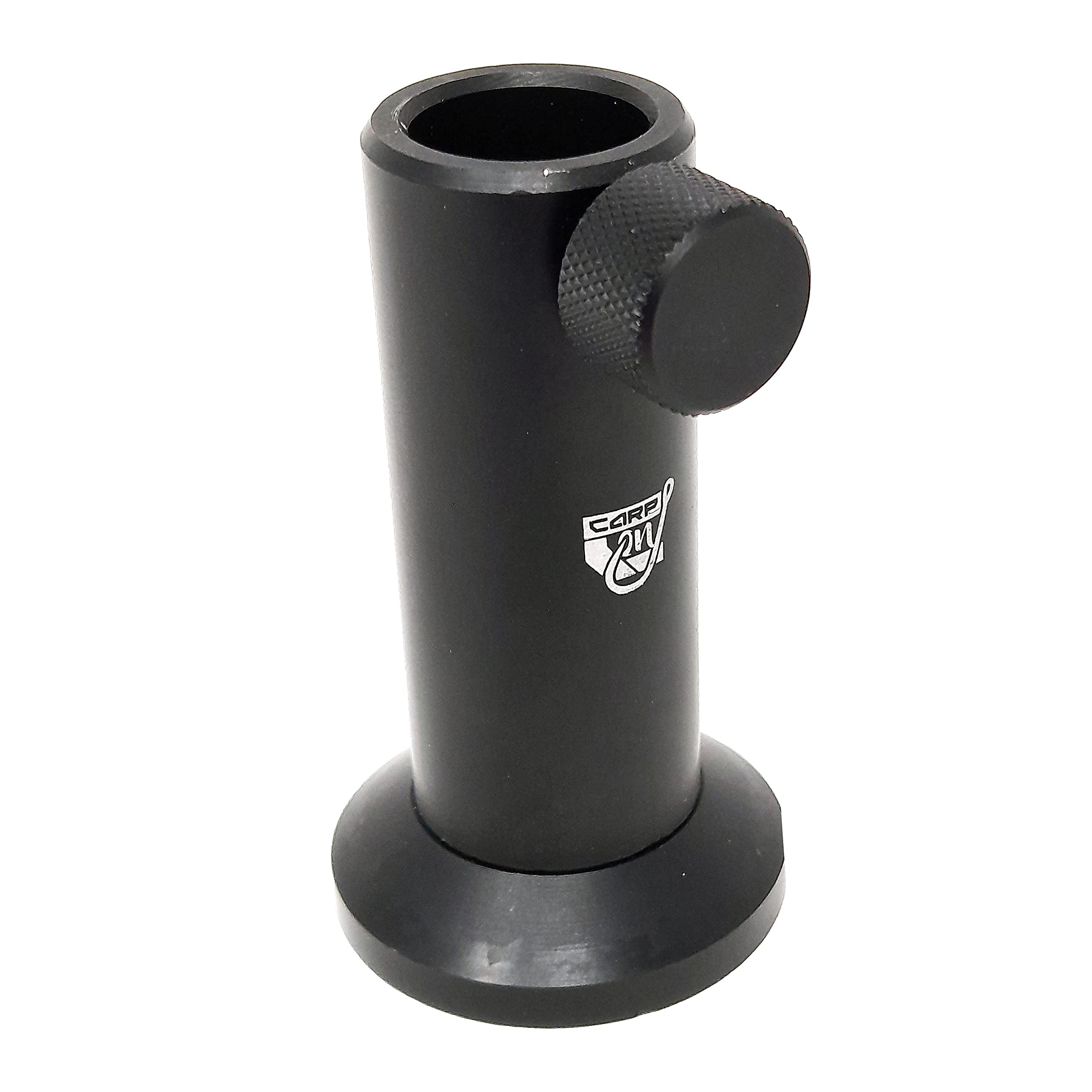 Carp On - Matte Black Stage Stand Anodised Metal - To Fix and Secure Your Bank Sticks Accessories Whilst Platform Fishing [25-129]