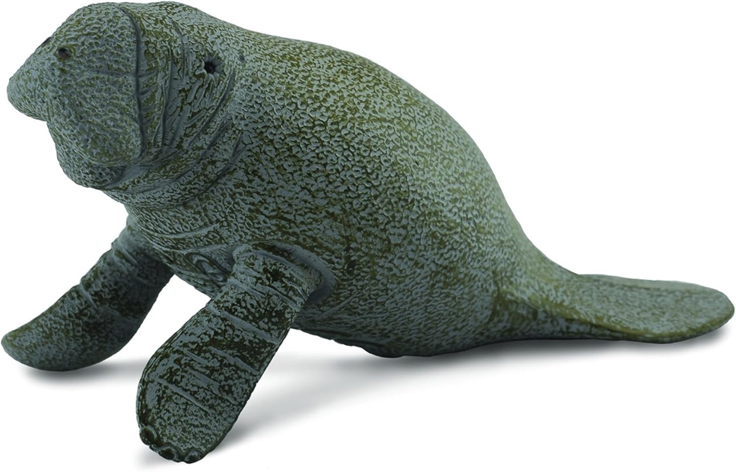 CollectA Sea Life Manatee Calf, Sitting Toy Figure - Authentic Hand Painted Model