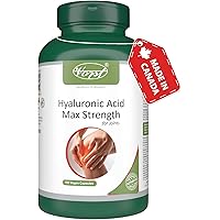 VORST Hyaluronic Acid Max Strength for Joints 180 Vegan Capsules | High Molecular Weight Supplement | Powder Pills | No Injec