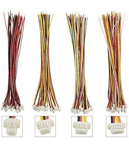 Connecteurs JST PH2.0 2 Broches - 30 Paires Mâle/femelle Câble 10cm - Pour Batteries, LED, Drones, Projets DIY électronique