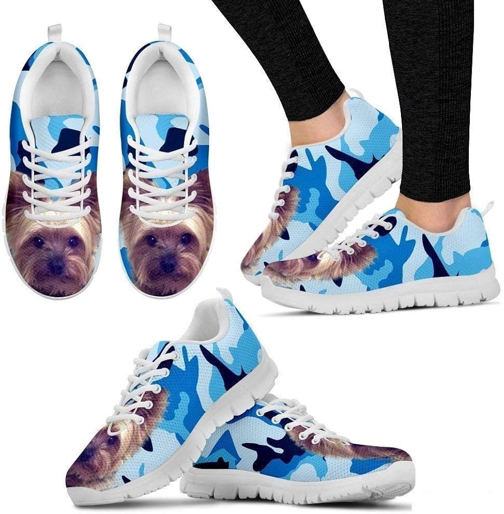 Pawlion Yorkshire Dog Running Shoes for WomenCasual