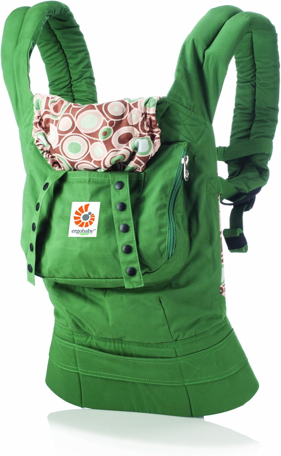 ergo organic baby carrier green