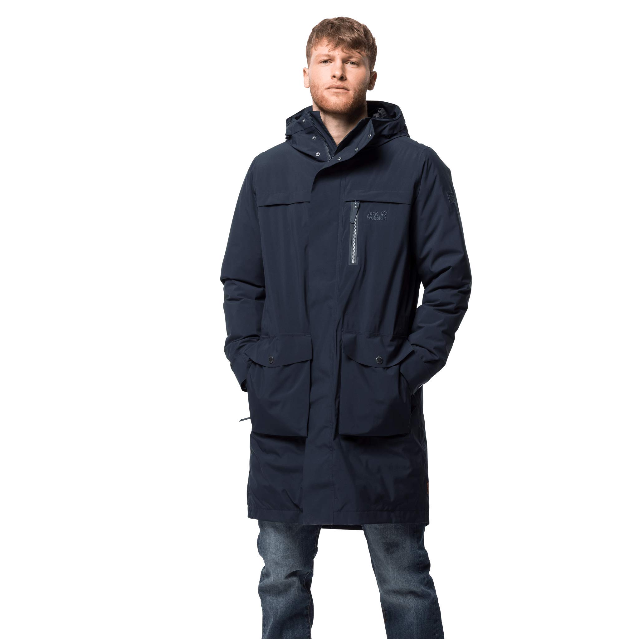 Bay Jack Wolfskin Long Parka Windproof Jack Wolfskin Baffin Bay