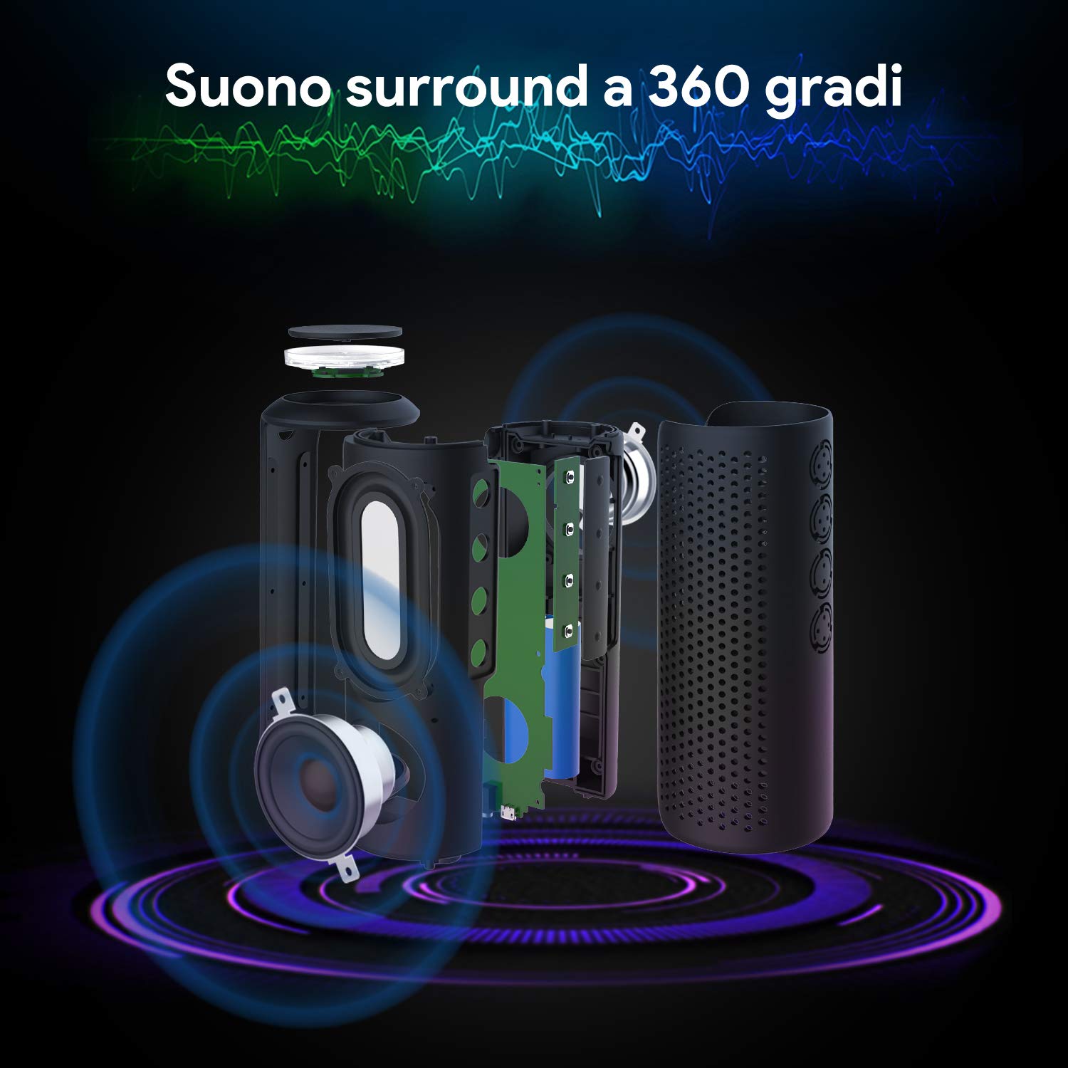 zamkol bluetooth speaker