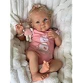 iCradle Reborn Baby Dolls 18Inch Realistic Baby Doll Silicone Dolls Toy for Kids Age 3+