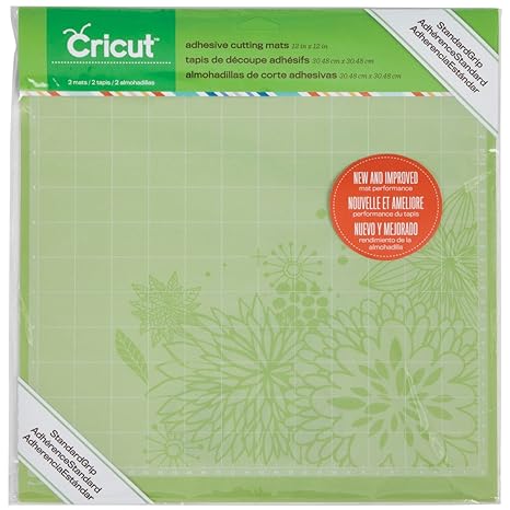 Cricut Cutting Mats - 12' x 12' Standard Grip Cutting Mat - Grün (2 Pack)