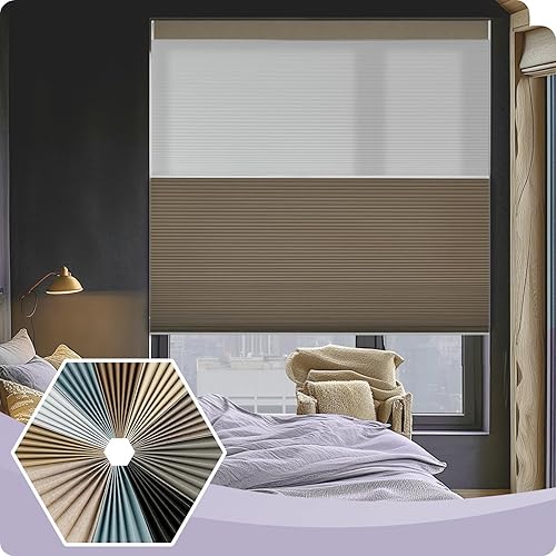 Graywind Smart Day Night Cellular Shades Custom Honeycomb Blinds (Fabric Samples)