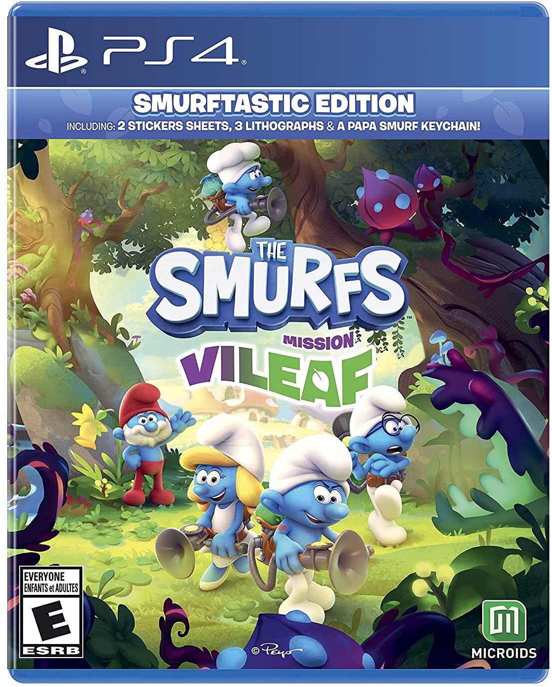 The Smurfs: Mission Vileaf - Smurftastic Edition (PS4) - PlayStation 4