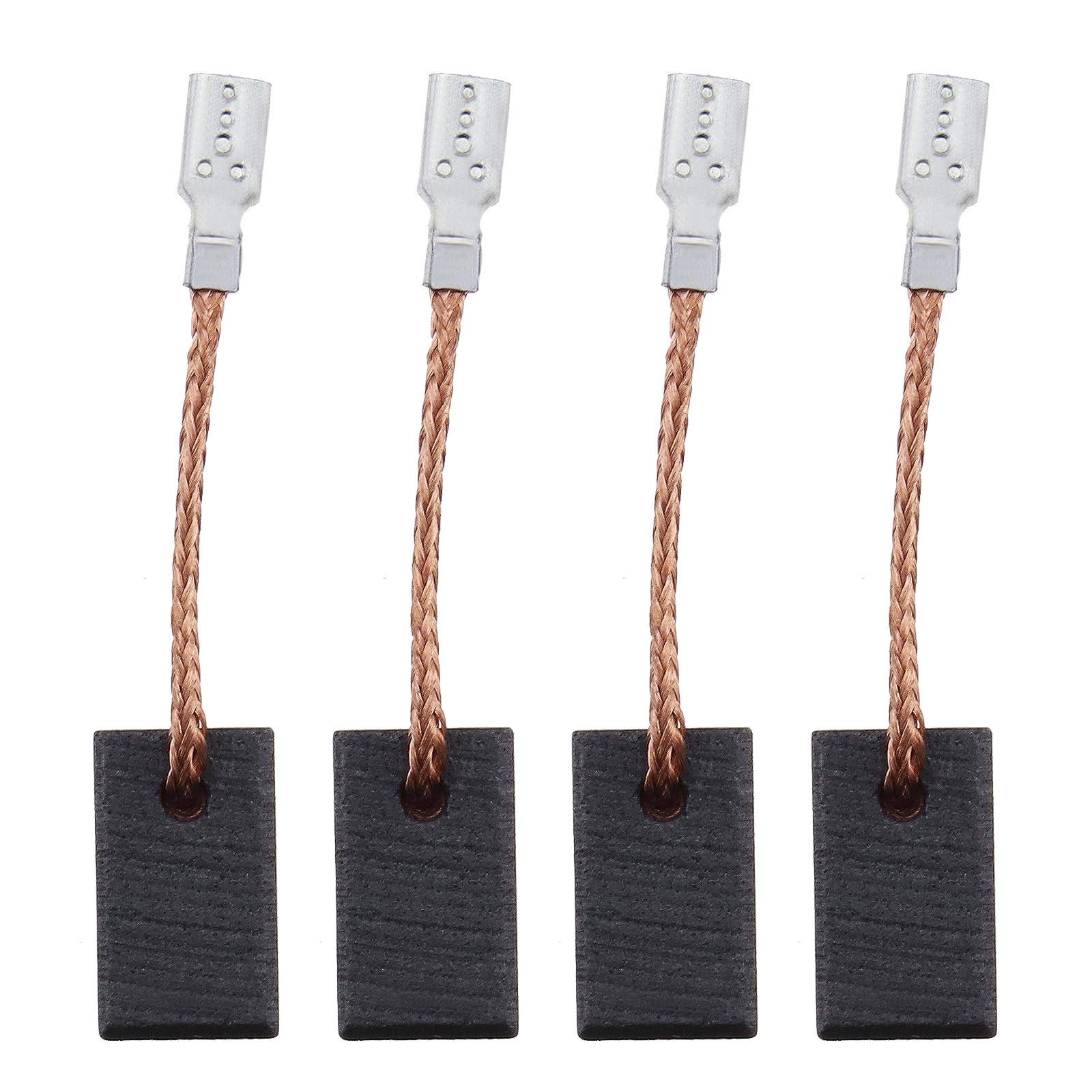 OTOTEC 2 Pairs of Carbon Brushes 6x8x13mm for Rotary Polisher Compatible with RUPES LH 18 EN LH 18 ENS SL 42 A SL 42 AE