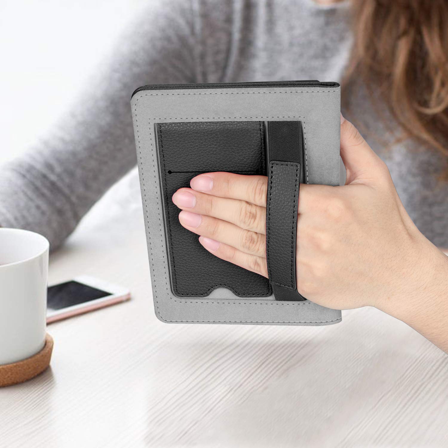 Kindle paperwhite 10th generation case with hand strap image