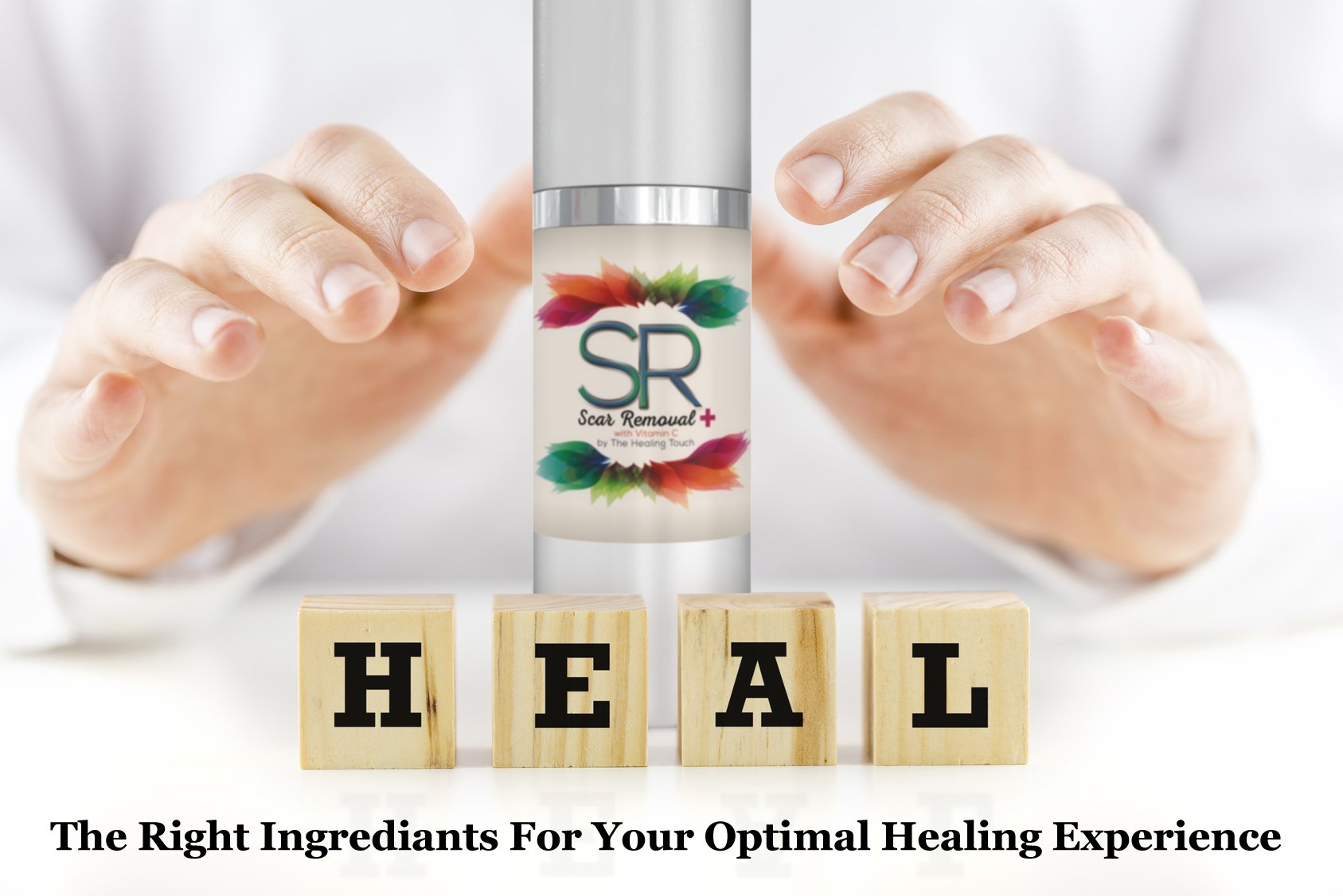 Scar Removal Plus Vitamin C. Scar Therapy Cream For Keloids, Acne