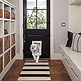 Ideal Pet Products Deluxe Aluminum Pet Door with Telescoping Frame, Medium, 7" x 11.25", White