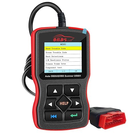 OBDScar OS601 EOBD OBD2 escáner Lector de código de Error del Motor automotriz Can Herramienta de diagnóstico (Modelo 2019)