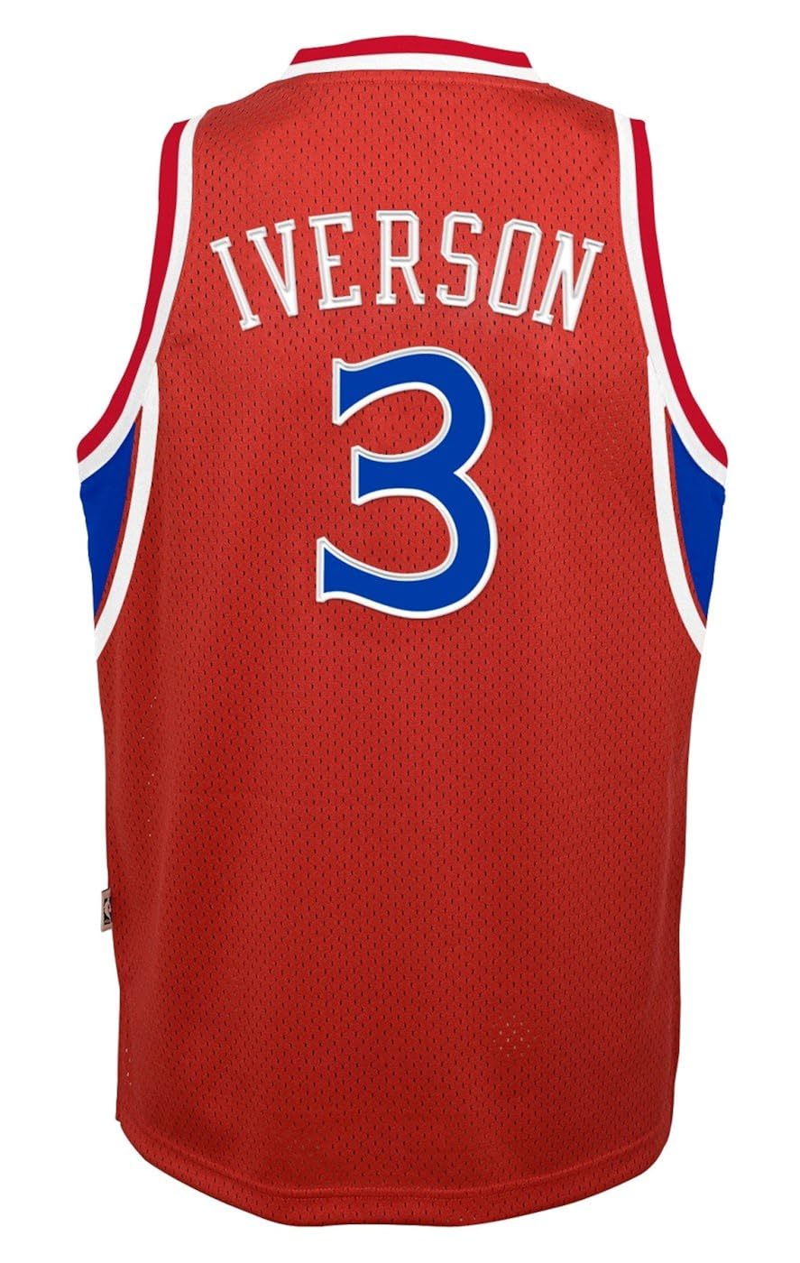 allen iverson youth jersey