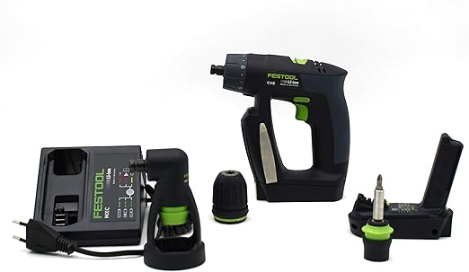 Battery Festool Cutting Edge Cxs 1 3 Set Cordless Drill Driver 10 8 V 1 3ah Amazon De Baumarkt