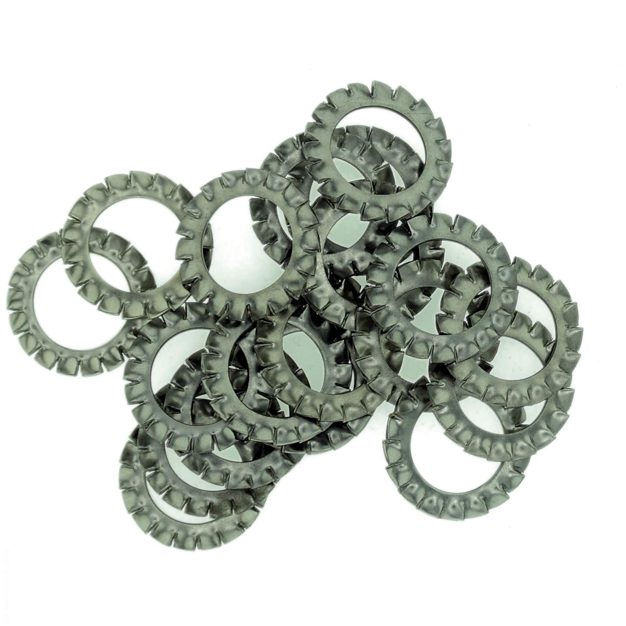 M14 (14mm) Shakeproof Washer (External Serrated) - Stainless Steel (A2) (Pack of 20) — image 1