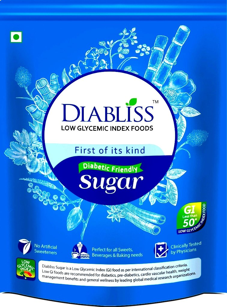 Diabliss Diabetic Friendly Herbal Cane Sugar Free From Chemical Artificial Sweetener Natural Substitute Natura Gold Stevia Splenda Alternative Without Side Effects For Diabetes Prediabetes And Wellness Conscious People