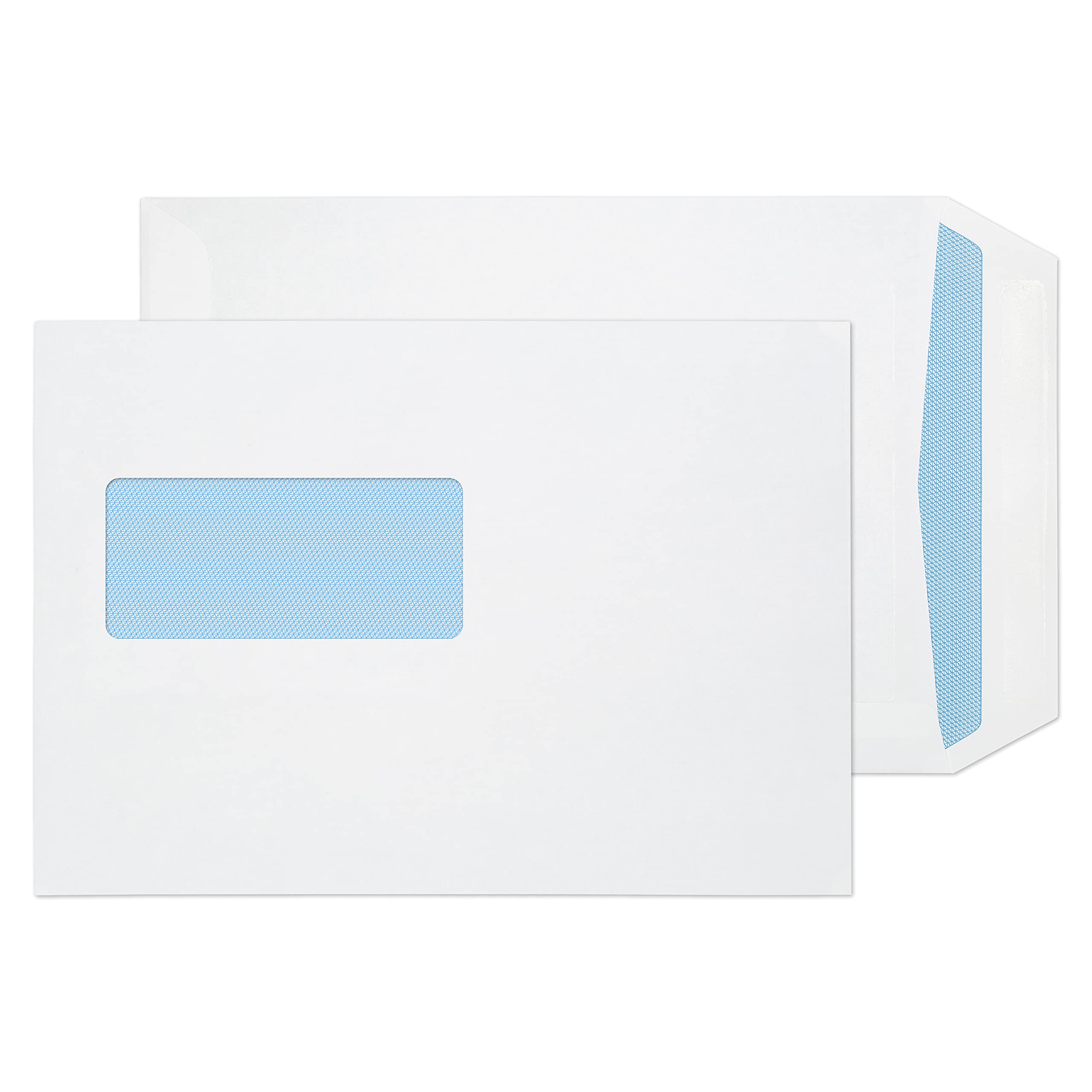 Blake Purely Everyday 90 gsm C5 229 x 162 mm Pocket Self Seal Window Envelopes (12084) White - Pack of 500