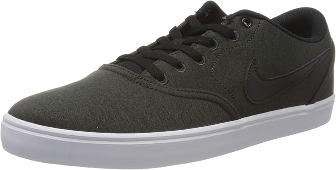 nike men's check solarsoft canvas skateboarding shoes