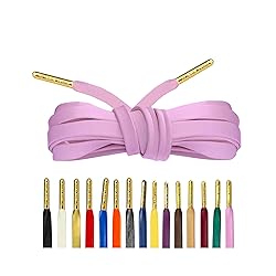 Loop King Laces - Premium Light Pink Flat Leather