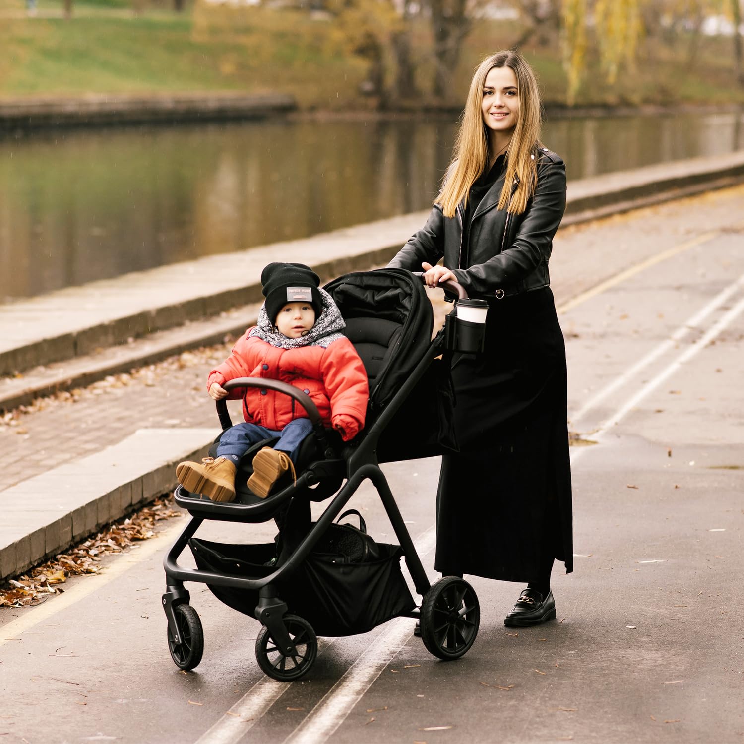 Compact Stroller EMU - Lightweight Baby Strollers, Portable and Foldable Travel Stroller with Adjustable Handle Canopy