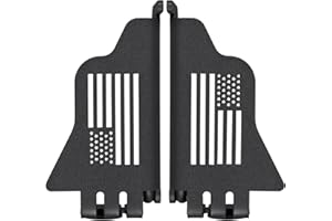 DANTI Foot Pegs Door-off Exterior Door Hinge Rest Pedal Set Bolt On Installation For Jeep Wrangler JK JL Gladiator JT 2007-2024 2025 (2pcs)