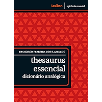 Thesaurus essencial: dicionário analógico (Referência essencial) (Portuguese Edition) book cover