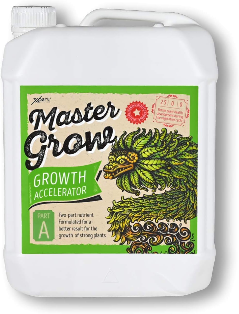 Basic Growth Fertilizer Xpert Nutrients Master Grow A+B (5L) - For the Vegetative Phase of Plant - Image 3