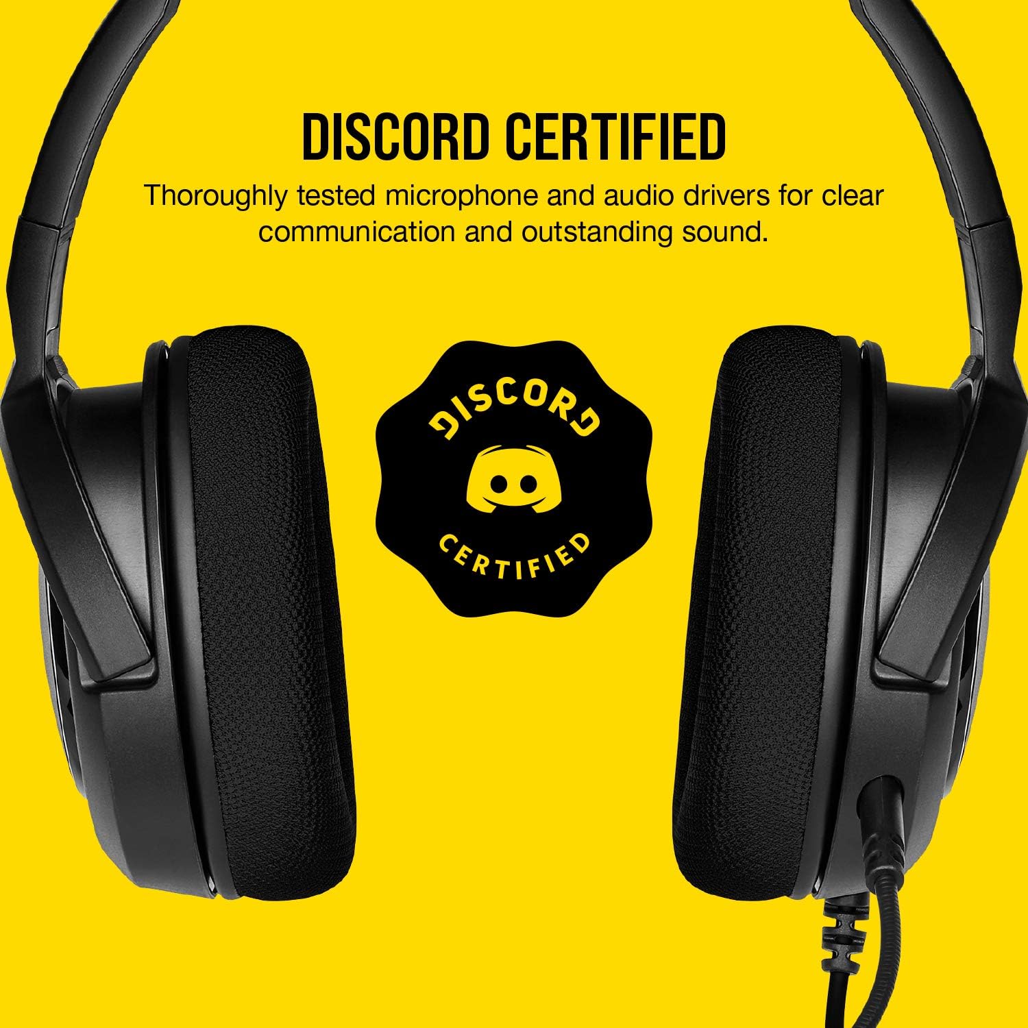 Corsair HS35 - Stereo Gaming Headset - Memory Foam Earcups - Headphones work with PC, Mac, Xbox One, PS4, Switch, iOS and Android – Carbon: Computers & Accessories