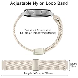 AK Magnetic Braided Strap for Amazfit Bip 6 / Bip 5