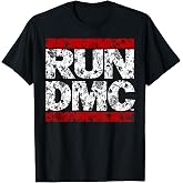 Run DMC Official Floral Red Logo T-Shirt