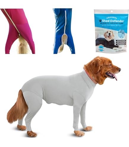Shed Defender Sport Dog Onesie For Dog Shedding, Seen On Shark