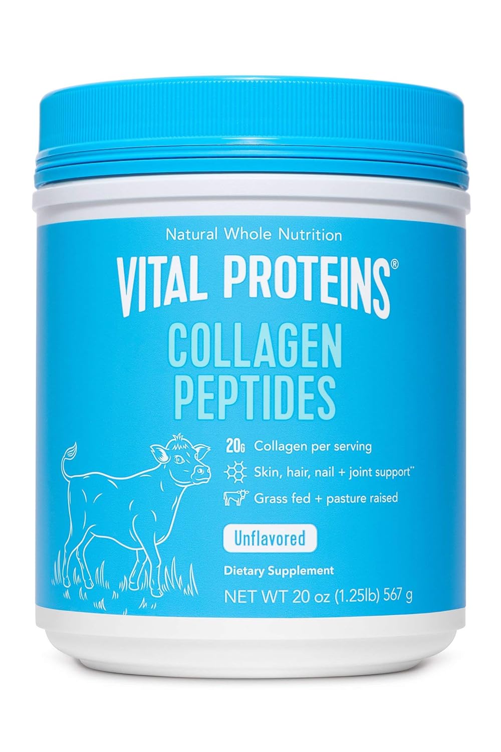 VITAL PROTEINS COLLAGEN PEPTIDES BOVINE HIDE POWDER SKIN HAIR HEALTH