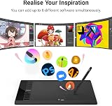 UGEE M708 V3 Graphics Tablet 10x6 Inch, 8192 Pressure, 8 Express Keys view 6